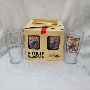 Guinness Christmas Pint Glasses